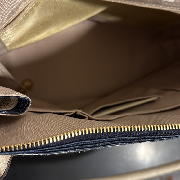 Eric Javits straw and leather bag - Picture 6 of 10